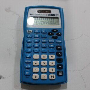 Texas Instruments TI-30X IIS Two-Line Scientific Calculator - Blue